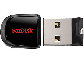 SanDisk Cruzer Fit USB-2.0-Flash-Laufwerk, 64 GB