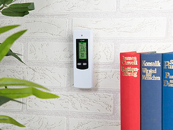 revolt Steckdosen-Thermostat mit mobiler Steuereinheit für Heiz- & Klimagerät