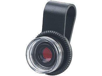 Somikon Mikroskop-Vorsatzlinse CVL-30 für Smartphones, 30-fache Vergrößerung