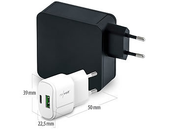 USB-Netzteil mit Typ-C-Anschluss