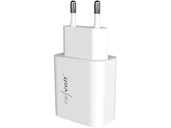 230-V-Netzstecker für USB-Mobilgerät wie Smartphone, iPhone, Tablet-PC, iPad, iPod, MP3-Player