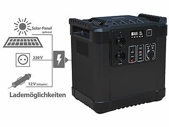 Mobiler Solarstrom-Generator
