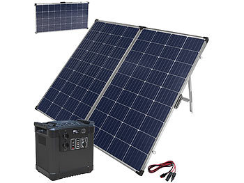 Solarmodul mit Powerbank