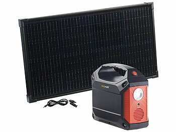 Solarzelle Powerbank
