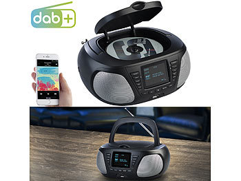 VR-Radio Mobile Stereo-Boombox mit DAB+/FM, Bluetooth, Versandrückläufer