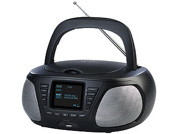 VR-Radio Mobile Stereo-Boombox mit DAB+/FM, Bluetooth, Versandrückläufer