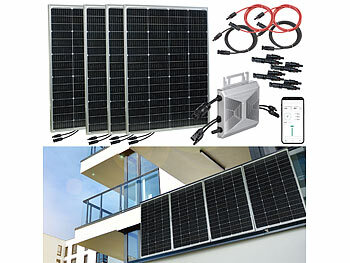 Solar Balkonkraftanlage