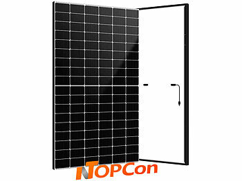 DAH Solar 430-W-Solarmodul mit TOPCon-Zelltechnologie, Full Screen, IP68, weiß