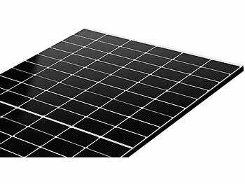 revolt Solar-Set: WLAN-Mikroinverter mit 2x 430-W-Solarmodul, TOPCon-Zellen