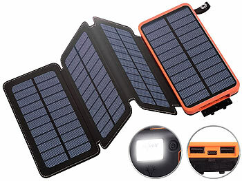 Solar-Powerbank Handy