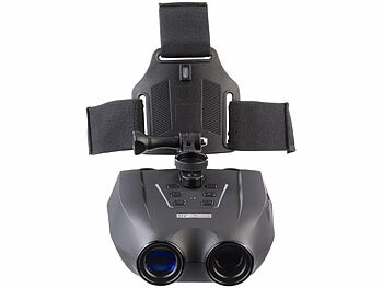 Zavarius Nachtsichtbrille/-gerät mit Kopfhalterung, 2,5K-UHD-Cam, 6x opt. Zoom