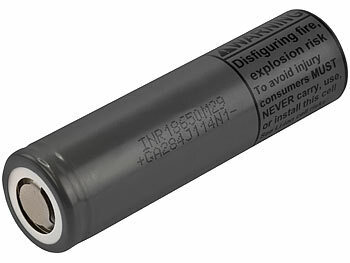 Batterie 18650: LG Lithium-Ionen-Akku Typ 18650, 3,6 Volt, 2.850 mAh