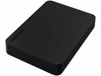tragbare Festplatten: Toshiba Canvio Basics Externe Festplatte 2,5", 4 TB, USB 3.0