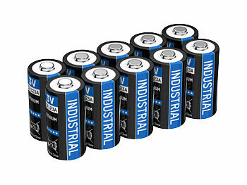 Fotobatterien CR123A: Ansmann Foto-Lithium-Batterie Typ CR123A, 3 V, 10er-Pack