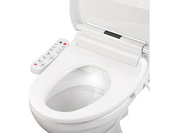 BadeStern Smarter Dusch-WC-Aufsatz mit Föhn-Funktion, Sitzheizung und App