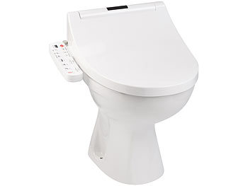 BadeStern Smarter Dusch-WC-Aufsatz mit Föhn-Funktion, Versandrückläufer