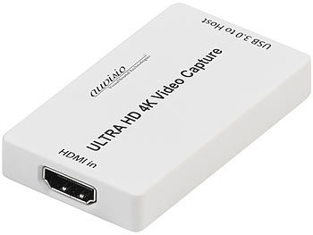 4K-UHD-Video-Rekorder mit HDMI und Live-Streaming