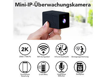 Mini-Kamera mit Handy-App
