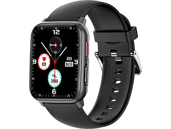 Fitness-Smartwatch mit EKG-, Herzfrequenz-, Blutdruck- & Blutsauerstoff-Anzeige