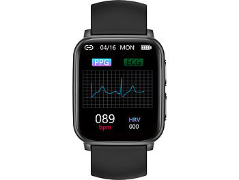 Smartwatch mit EKG und Blutdruck und Sauerstoffsättigung