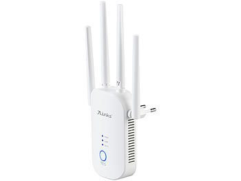 7links Dualband-WLAN-Repeater, App "ELESION", 2,4 & 5 GHz, bis 1.200 Mbit/s