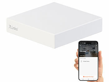 Apple Homekit-zertifizierte ZigBee-Steuereinheiten mit Raumklima- und Tür-/Fenster-Sensoren