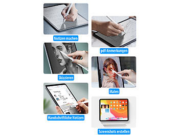 Callstel Aktiver Touchscreen-Eingabestift für iPad Air/mini/Pro, Palm Rejection