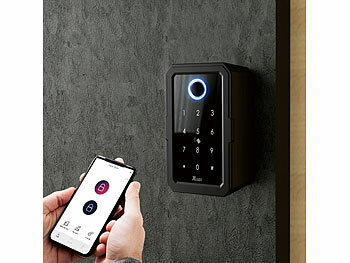 Xcase Smarter Schlüssel-Safe, Touch-PIN, Fingerprint, Versandrückläufer