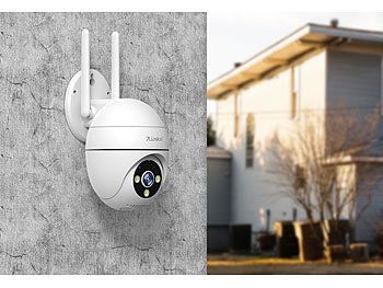 Ueberwachungskamera aussen 2-Wege Überwachungkamera Aufnahme