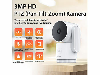 7links WLAN-IP-Kamera, Pan/Tilt, 2K-Auflösung, Versandrückläufer