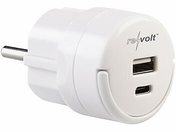 Mehrfach-USB-Ladegerät mit 230-Volt-Netzstecker