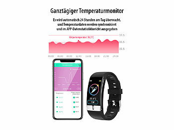 Smartwatch mit Blutdruck-Messfunktion