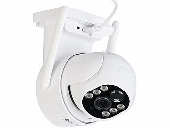 Überwachungskamera mit Monitor