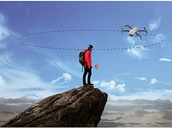Faltbare GPS Quadrocopter