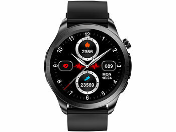 Fitness-Smartwatch mit EKG- und SpO2-Anzeige, Brustgurt-kompatibel