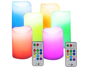 farbige LED Kerzen