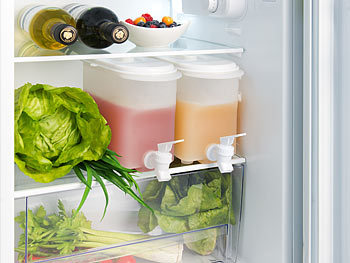Kühlschrankbehälter mit Zapfhahn