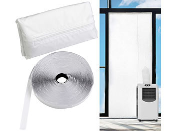 Klimaanlage Schlauch Tür: Sichler Universal-Schiebetür-Abdichtung für mobile Klimaanlagen, Klettband