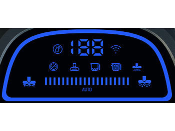 Sichler Smarter 3in1-Wischsauger mit Akku, Nass & Trocken, UV-C, 13 kPa, App
