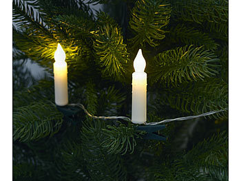Lichterkette Weihnachtsbaum LED Kerzen