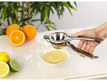 Handpresse für Zitrone, Limone, Orange