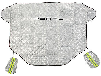 PEARL 2in1-Anti-Eis-Scheiben-/Spiegelabdeckung und Sonnenschutz, 120x147 cm