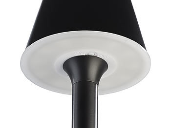 Luminea Home Control Smarte Outdoor-Tischlampe mit WLAN-Gateway, RGB-CCT-LEDs, App, IP67