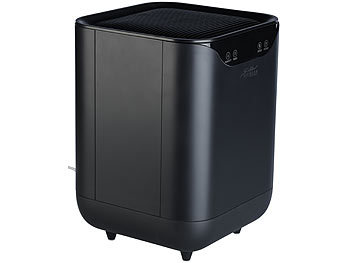 Sichler 3in1-XL-Tisch-Luftwäscher, -befeuchter, -kühler, UV-Licht, 4l, schwarz