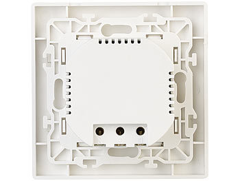 Luminea Home Control 3-Phasen-WLAN-Stromzähler inkl. 2 WLAN-Unterputz-Steckdosen