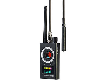 Spycam und Wanzendetektoren mit Funk Erkennung