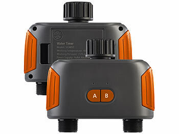Royal Gardineer Bewässerungscomputer mit Bluetooth 5, Dual-Ventil und WLAN-Gateway