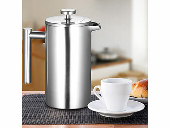 Thermo-Kaffee-Pressen Stainless Steel Espresso Kolben Kaffeekocher Isolierbecher