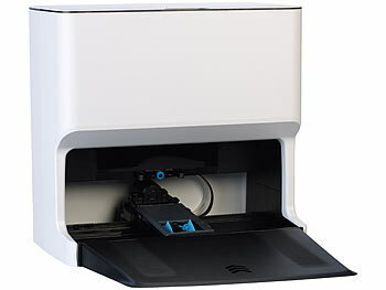 Nass-Trocken-Saugroboter: Sichler HOBOT 4in1-Reinigungsbasis LEGEE LuLu für Putzroboter PCR-9100.app
