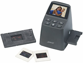 Negativscanner: Somikon Stand-Alone-Dia- und Negativ-Scanner mit 16-MP-Sensor, 4.920 dpi